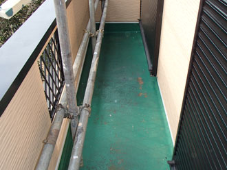 千葉県君津市　外壁塗装　屋根塗装　ベランダ防水　施工前