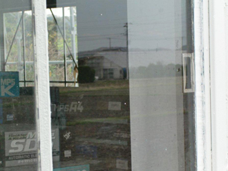 千葉県君津市　細部の工事　窓のガラス交換