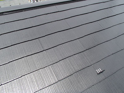 千葉県浦安市　屋根塗装　細部補修　完工