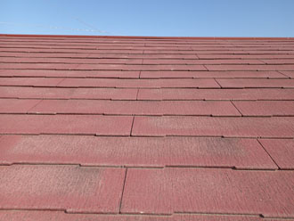 千葉県浦安市　外壁塗装　屋根塗装　点検　屋根の色褪せ