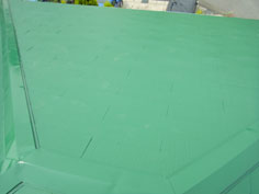 屋根塗装完工3