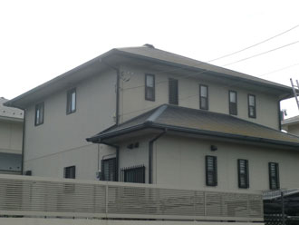 千葉県袖ケ浦市にお住まいの石間様邸　屋根塗装工事　外壁塗装工事