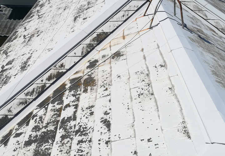 小金井市中町のお住まいで施工させて頂いた棟板金交換・屋根塗装工事をご紹介！