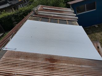 トタン屋根の張替工事