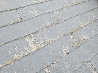品川区豊町で塗装が剥がれてきたスレート屋根の調査で塗り替え案内