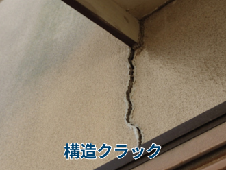 構造クラック