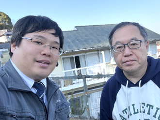 M様とスタッフ