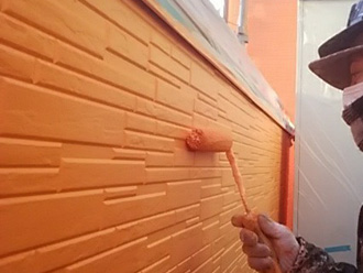 オレンジ　2019年今年を象徴する色で外壁塗装