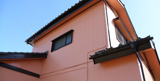 長生郡白子町で外壁塗装終了、外壁色はパーフェクトトップND-491