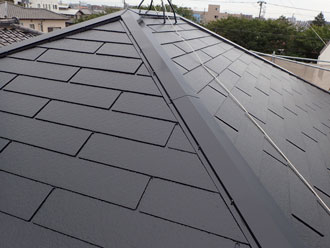 千葉市花見川区｜屋根も外壁もフッ素塗料のご使用でフル装備！