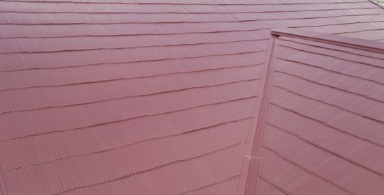 市原市｜屋根塗装の際はしっかり縁切りを！ブラウンの屋根に仕上がりました