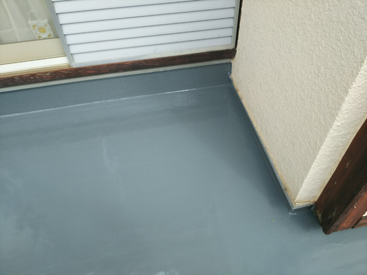 ベランダ床の防水層