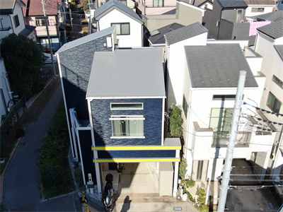 江戸川区東小岩にて高耐久塗料を使用した屋根・外壁塗装工事を行いました！工事の費用や施工状況をご紹介しております