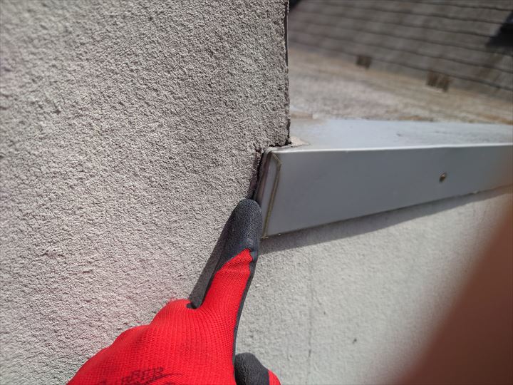 屋根ケラバ目地