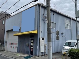 江戸川区西小松川町にて金属サイディングの塗装工事を実施致しました！施工の様子や費用をご紹介しております