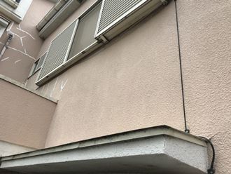 千葉市中央区椿森でご自宅の外壁面のヒビが気になるので、まずは調査をしてほしい