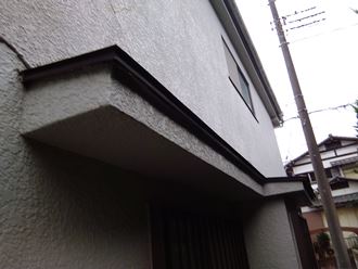 木更津市真船で外壁のクラック箇所からの漏水により天井に染みが発生