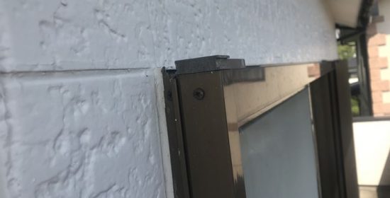 袖ケ浦市のぞみ野でサッシ廻りから雨漏れが生じ、点検を致しました