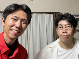 I様とスタッフ