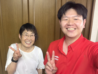 K様とスタッフ