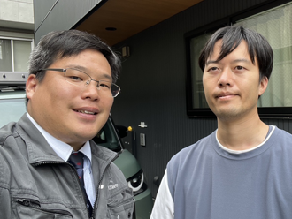 K様とスタッフ