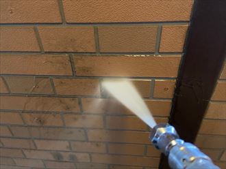千葉市稲毛区　外壁の洗浄