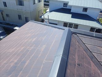 木更津市大久保の築20年が経ち、屋根の色褪せが目立ち屋根塗装工事をご検討