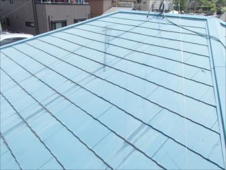 市原市今津朝山　屋根塗装の事前調査