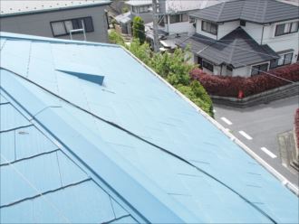 市原市今津朝山　屋根材の状態確認