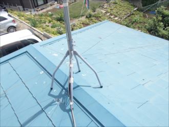 市原市今津朝山の経年劣化による屋根の色褪せ、屋根塗装工事で屋根の耐久性を維持