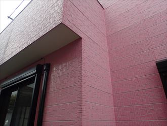 東金市極楽寺の外壁調査、外壁のデザインを活かした塗装工事のご提案