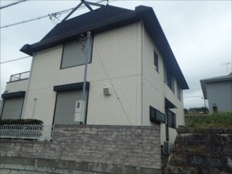 木更津市八幡台の外装メンテナンス、パーフェクトシリーズを使用した屋根・外壁塗装工事