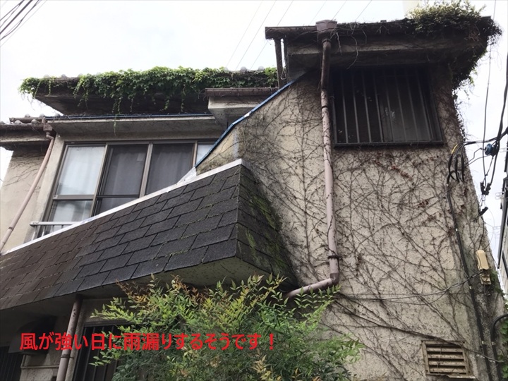 雨漏り