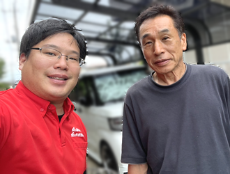 S様とスタッフ