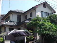 横浜市栄区｜外壁塗装と屋根カバー工法、さらにベランダ防水工事