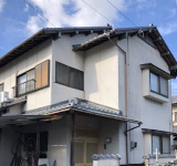 モルタル外壁の戸建住宅