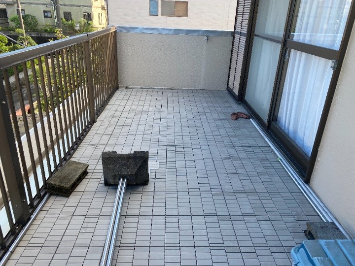 ベランダ全景