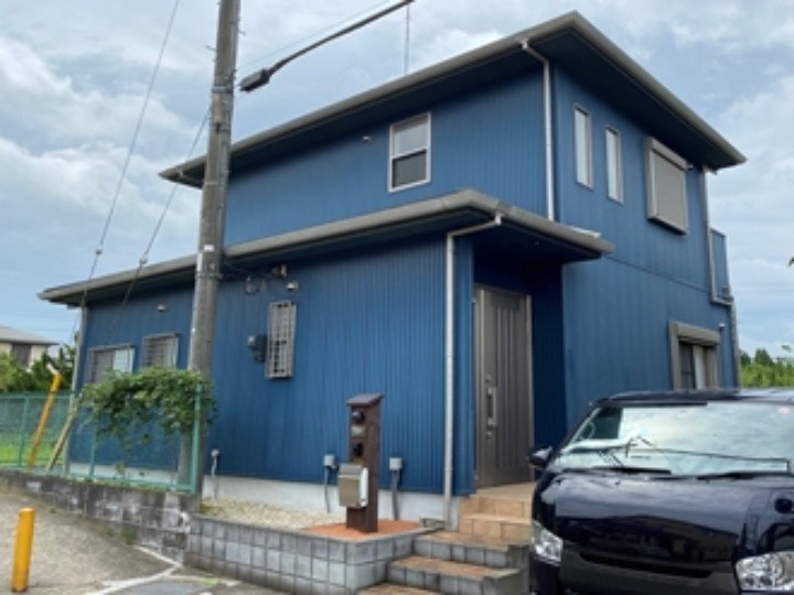 外壁塗装工事前のお住まい