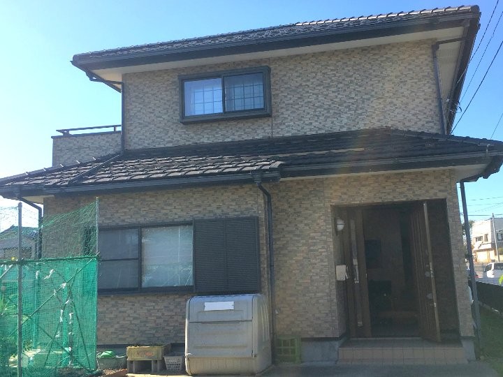外壁塗装工事前のお住まい
