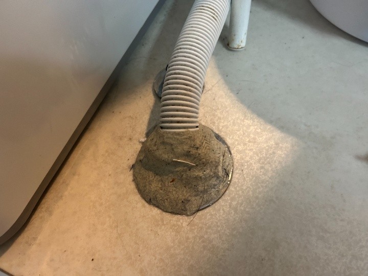 洗濯機排水口まわりの簡易処理とニオイ要因