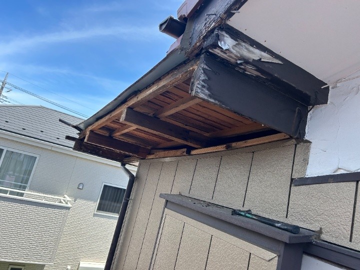 既存部の解体と下地の確認