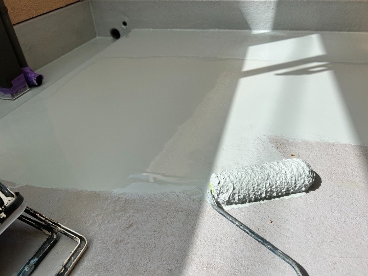 ウレタン防水1層目