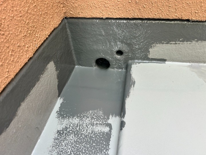 トップコート仕上げ