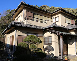 外壁塗装前の外観