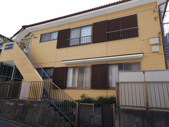 横浜市旭区｜パーフェクトトップでアパートの外壁塗装完工です！