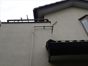 外壁塗装下見　ベランダ廻り