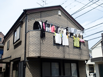杉並区　外壁塗装　カラーシミュレーション　塗装前