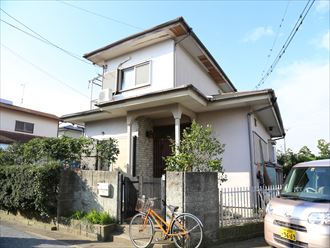 江戸川区　外壁塗装　元画像