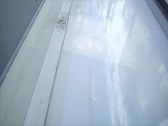 外壁塗装の１ヶ月点検　千葉市中央区　防水面