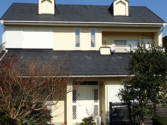 大田区,外壁塗装,カラーシミュレーション,塗装前